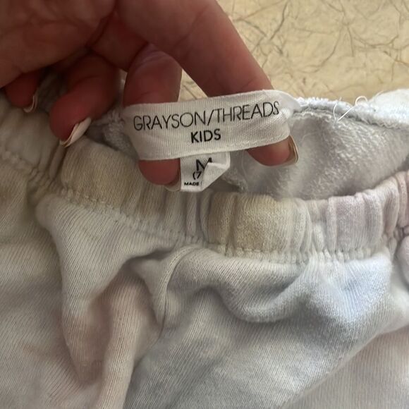 Grayson Threads kids tie dye tee and shorts set, size M, EUC - Picture 3 of 5